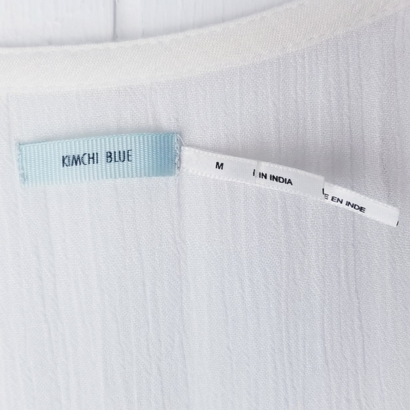 Kimchi Blue Cold Shoulder Beaded Dress Size Medium - Picture 3 of 14